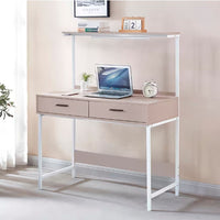 Escritorio Con Estante y 2 Cajones 140x100x50cm®