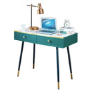 Escritorio Mdf 2 Cajones 100x50x75cm Verde®