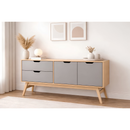 Aparador Colonial Madera MDF de Calidad Linea Cava Premium®