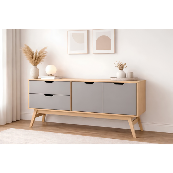 Aparador Colonial Madera MDF de Calidad Linea Cava Premium®