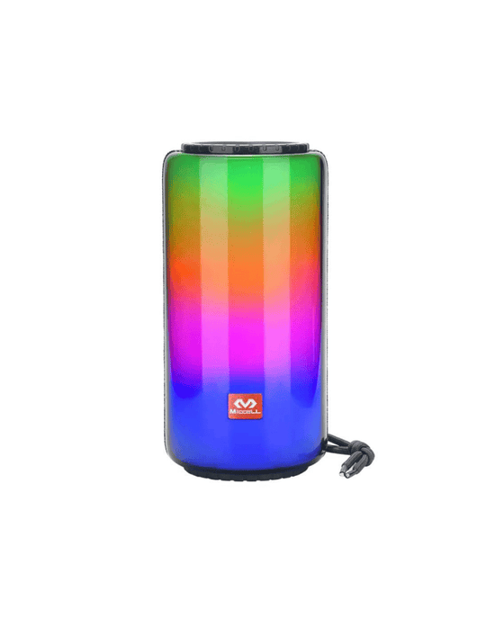 Parlante Portatil Bt Miccell Vq-sp27 Rgb Con Radio Negro®