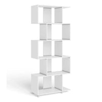 Biblioteca Geometrica Linea Retro 5 Estantes Premium Resist®