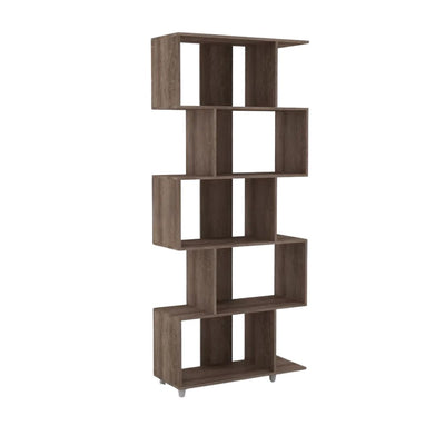 Biblioteca Geometrica Linea Retro 5 Estantes Premium Resist®