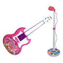 Set Infantil Para Niños Micrófono Y Guitarra Luces Y Sonido®