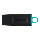 Pendrive Kingston Dtx/64gb Exodia 64gb 3.2 Usb Negro Liso®
