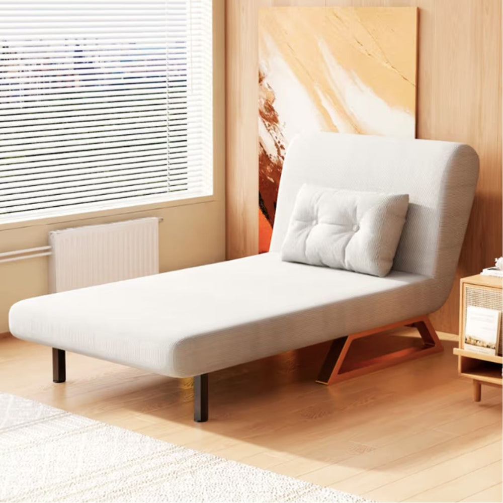 Sofá Cama Moderno Denso 3 En 1 Reclinable 2 Cuerpos Beige®