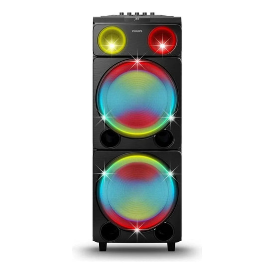 Parlante Philips Con Bluetooth Luces Led 260w Tws Tax5509®