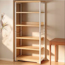 Estantería De Metal Y Madera 5 Estantes 48x30x159cm Blanca®