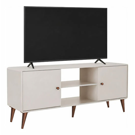 Rack para TV Minimalista Madera MDF Resistente Linea Curve®
