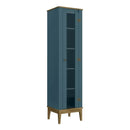 Armario Cristalero Living 1 Puerta Estilo Colonial Premium®