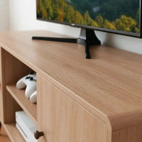 Rack para TV Minimalista Madera MDF Resistente Linea Curve®