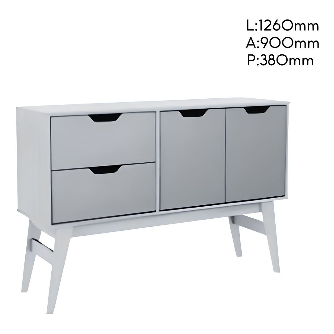 Aparador Colonial Madera MDF de Calidad Linea Cava Premium®