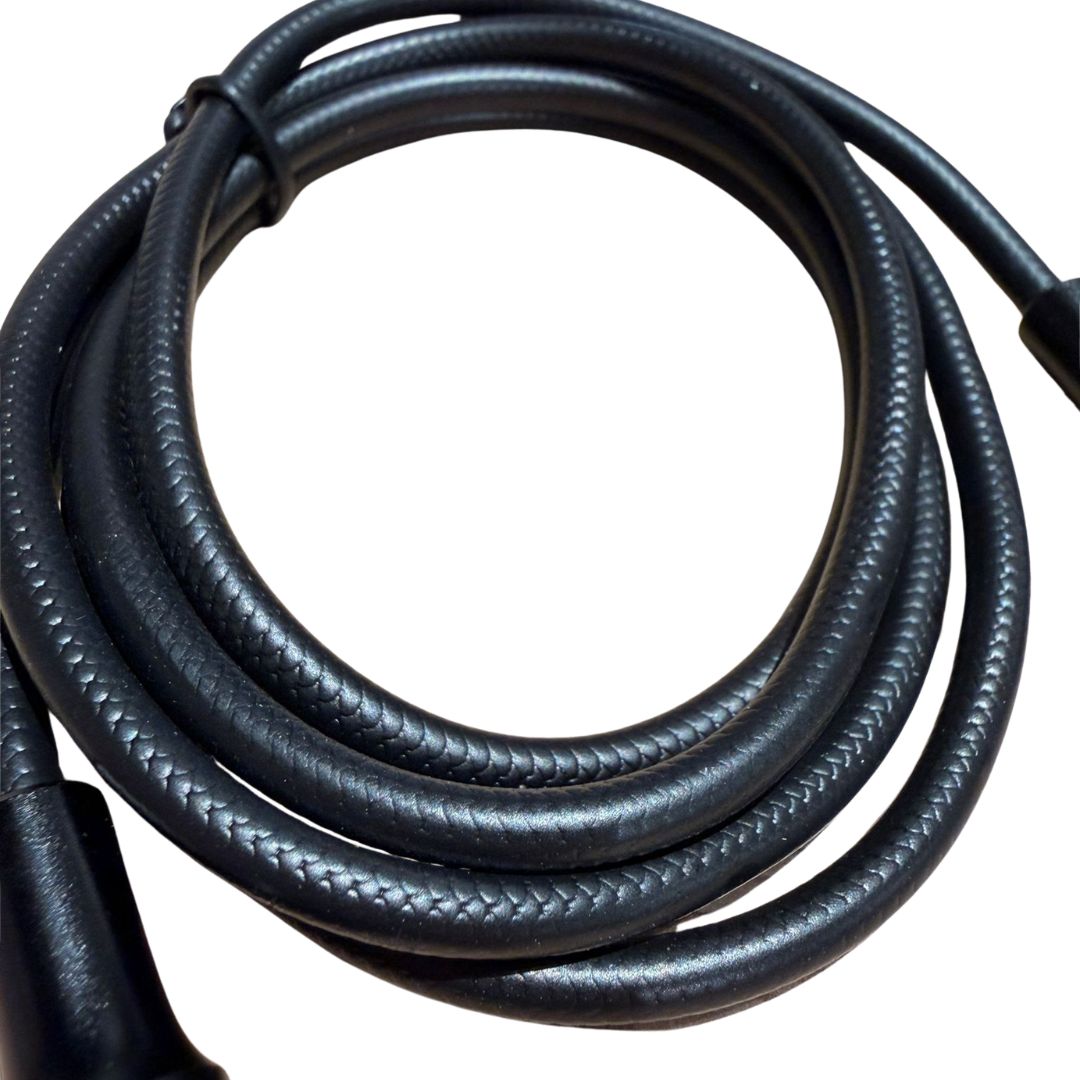 Cable De Audio Compatible Treqa Plug Plug 1 M Stereo Blanco/Negro®