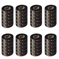 Cinta Para Impresora pack X8 Unidades Negra Ribbon Cera 300m C/u®