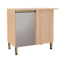 Mueble Bajo Mesada de Cocina 2 Puertas Minimalista Madera Mdp®