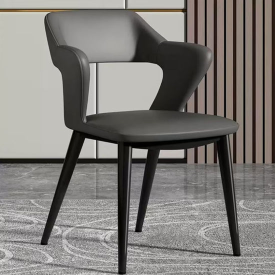 Silla De Comedor Recepción gris oscuro®