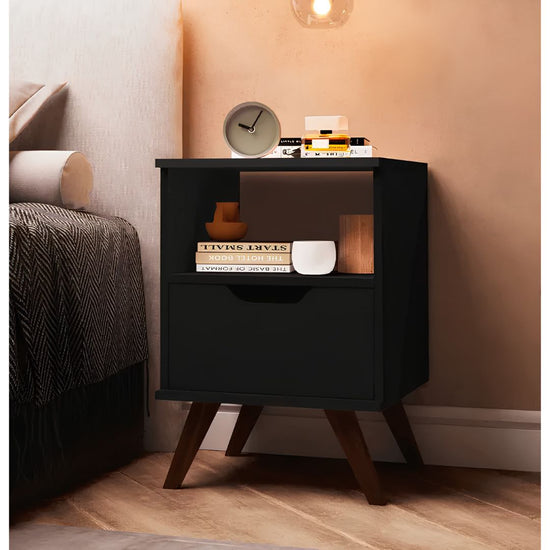 Mesita de Luz Colonial 1cajon MDF Premium Calidad Cava®