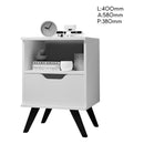 Mesita de Luz Colonial 1cajon MDF Premium Calidad Cava®
