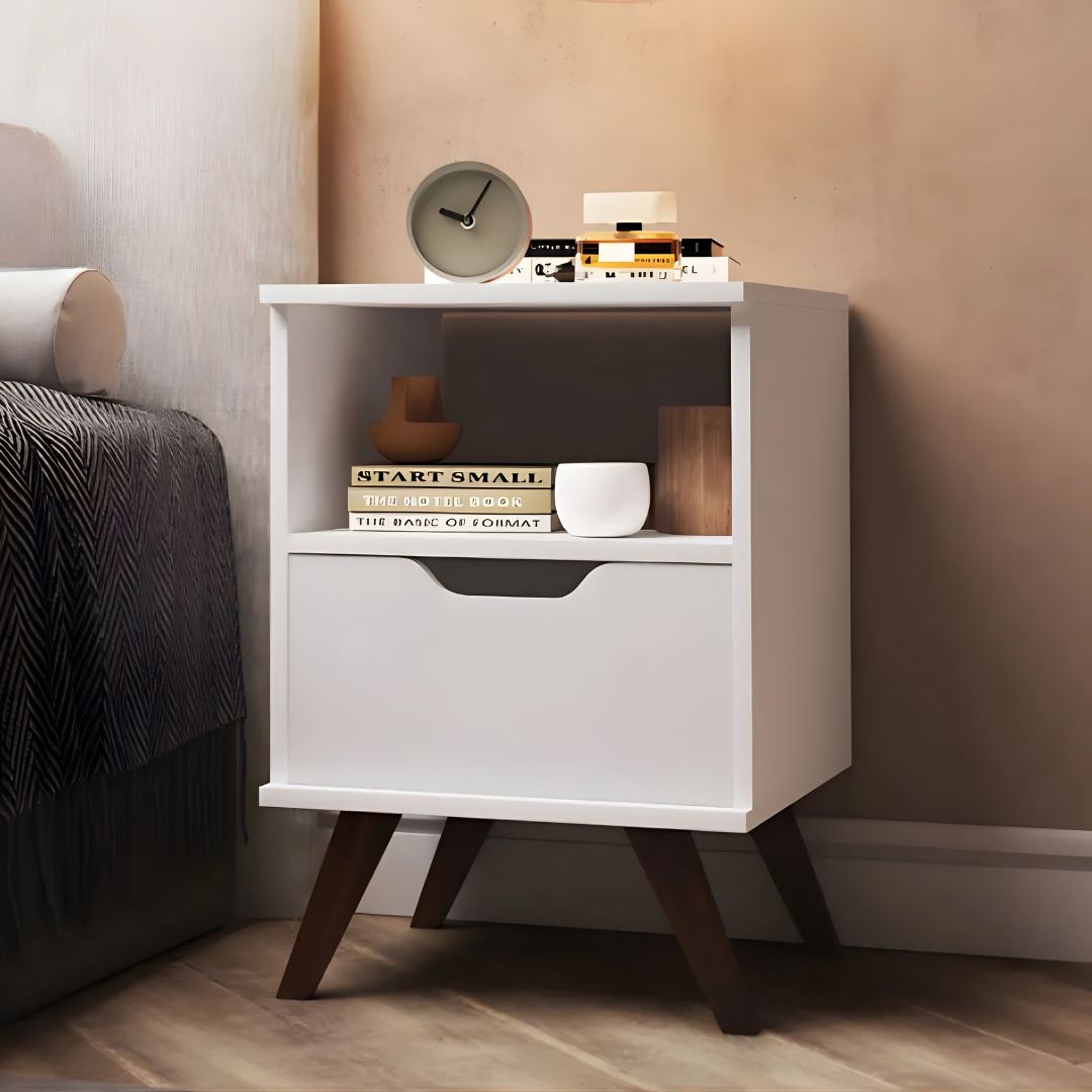 Mesita de Luz Colonial 1cajon MDF Premium Calidad Cava®