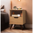 Mesita de Luz Colonial 1cajon MDF Premium Calidad Cava®