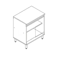 Mueble Cocina Rebeca 2 Puertas Compacto Funcional Nórdico®