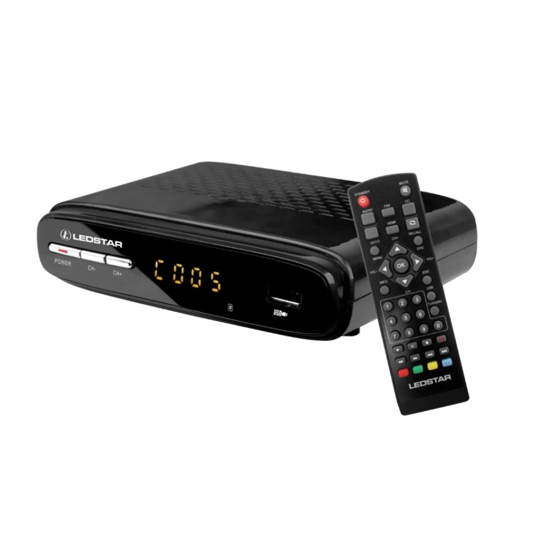 Sintonizador De Tv Digital Isdb-t Ledstar View Control Remoto