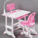 Escritorio Infantil Con Silla Accesorios Y Altura Ajustable Rosa®
