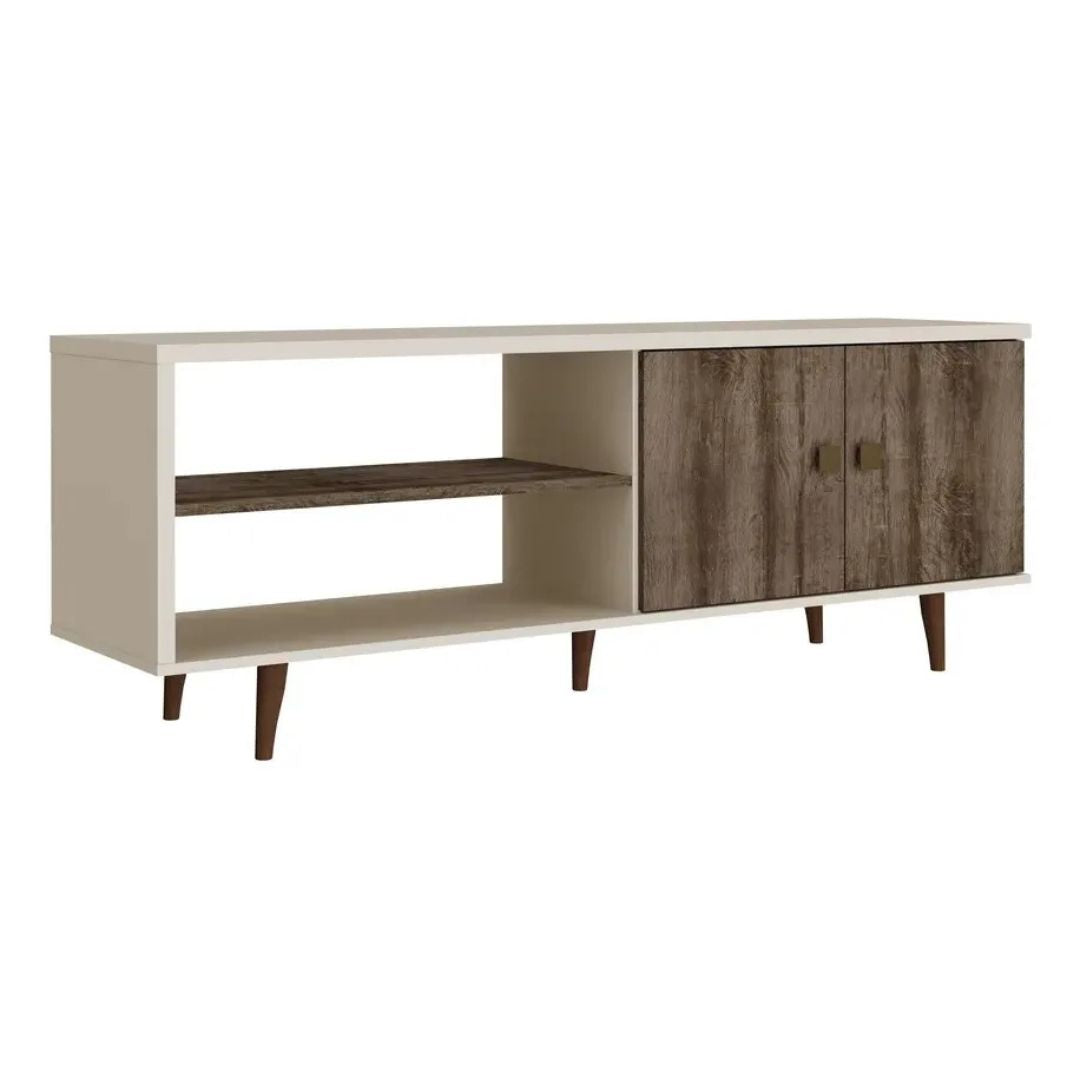 Rack para TV Living Estilo Retro Calidad Premium 2 Puertas®
