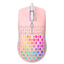 Mouse Gamer Xtrike Me Gm-209p Rgb Rosado Luces Led®