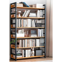 Estantería De Metal Y Mdf, Con 6 Estantes Para Almacenaje®