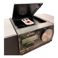 Minicomponente U-digi CD-107 Potente con CD/MP3/usb/fm/aux®