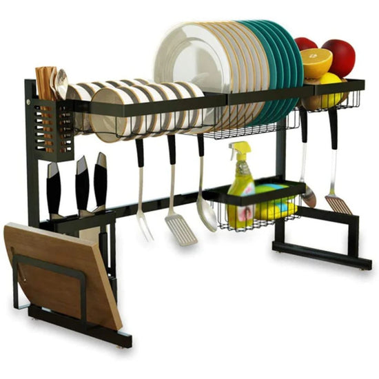 Escurridor De Platos de Acero Inoxidable Premium 75cm