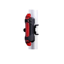 Flash Led Rojo Para Bicicleta Recargable