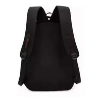 Mochila Urbana Para Notebook 3 Cierres Negra 30 Litros