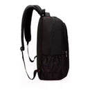 Mochila Urbana Para Notebook 3 Cierres Negra 30 Litros