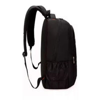 Mochila Urbana Para Notebook 3 Cierres Negra 30 Litros