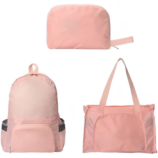 Mochila Impermeable Plegable 2 En 1 Portátil 25l