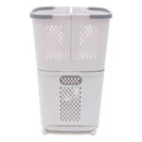 Carro Organizador para Ropa Sucia - 3 Cestos®