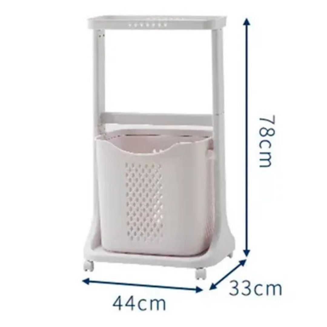 Cesto Organizador Para Baño Premium - 2 Niveles®
