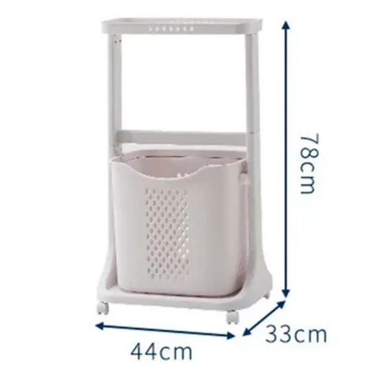 Cesto Organizador Para Baño Premium - 2 Niveles®