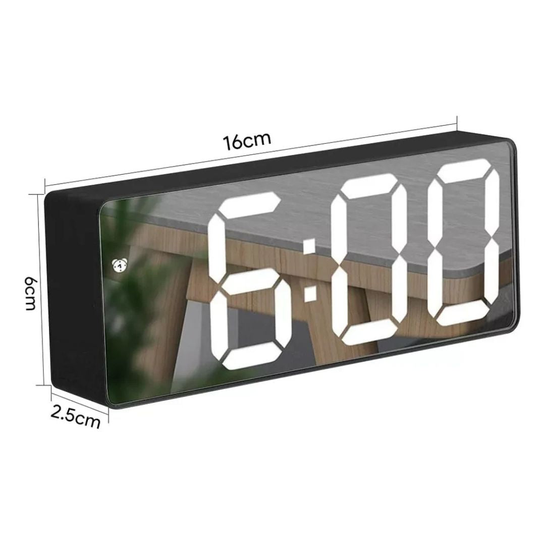 Reloj Despertador Tipo Espejo®