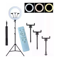 Aro De Luz Led Profesional 18 Pulgadas Incluye Tripié 2.1mt®
