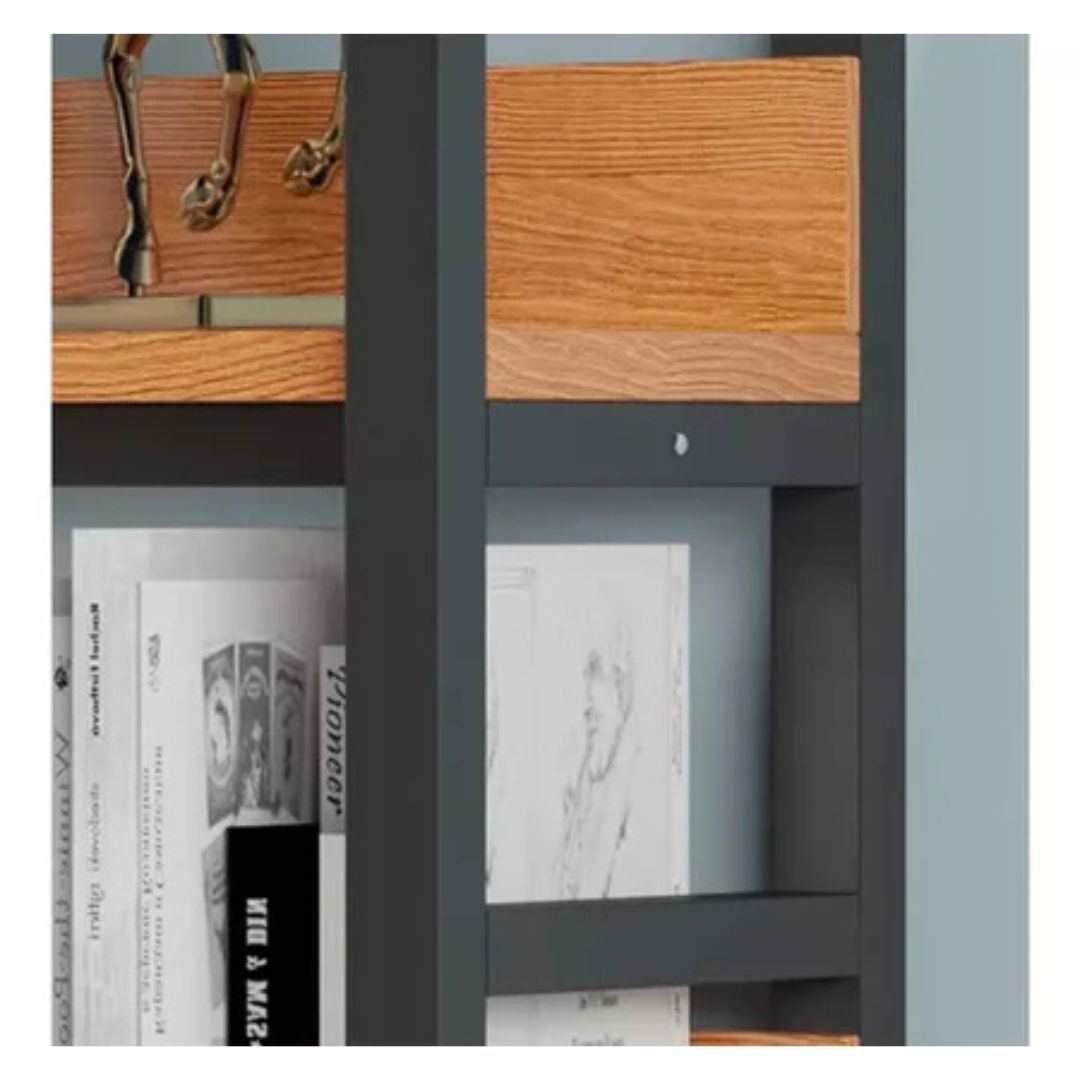 Estantería De Metal Y Mdf - 5 Estantes®