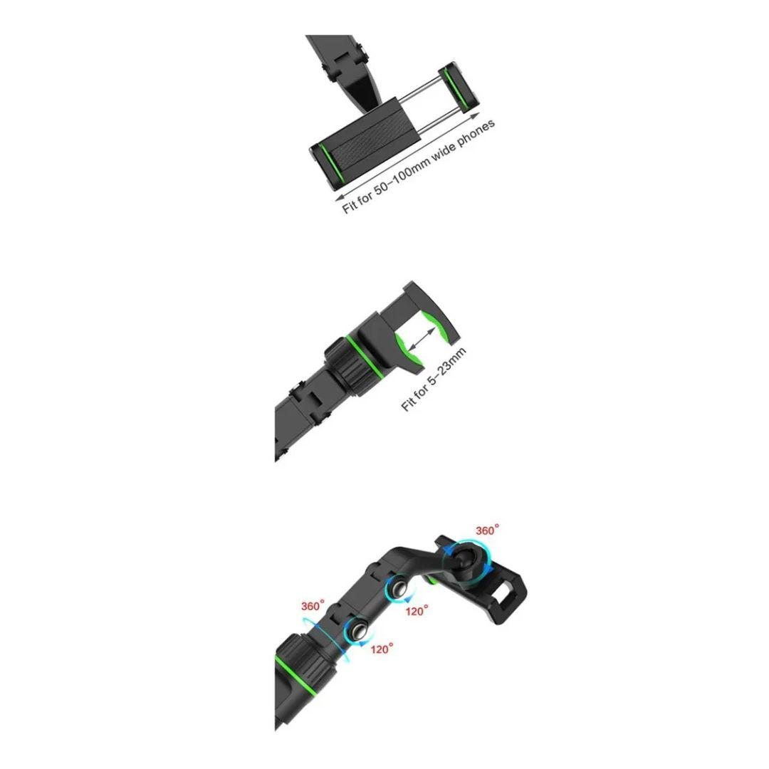 Soporte Para Celular 360 Auto Espejo Retrovisor Multifunción