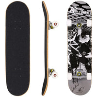 Patineta Skate 7 Capas Con Lija Profesional
