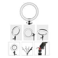 Aro De Luz Led Profesional 45 Cm/18 Pulgadas 3 Colores de Luz