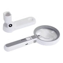 Lupa De Mesa 2.5x Y 8.25x Con Luz Led Blanca®