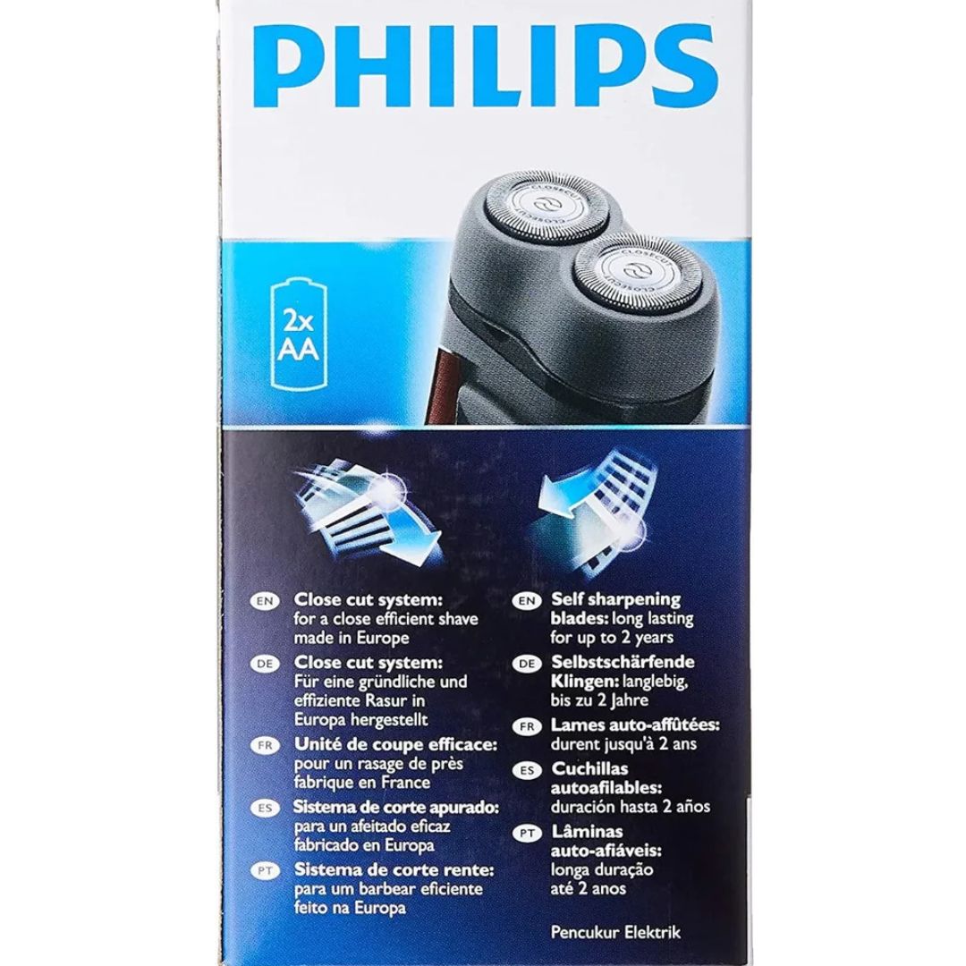 Philips Pq206 Rasuradora Eléctrica Negro