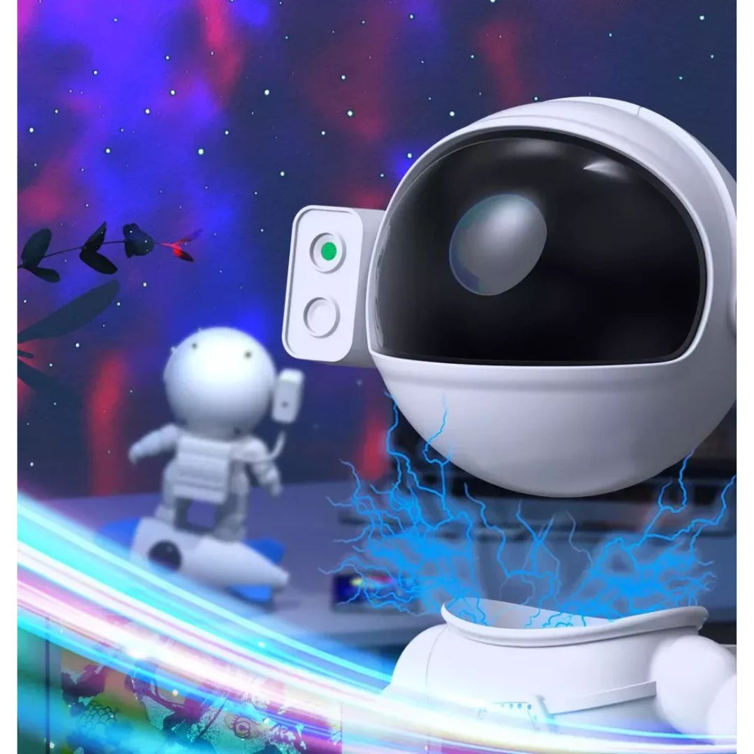 Lampara Proyector  Astronauta En Cohete®