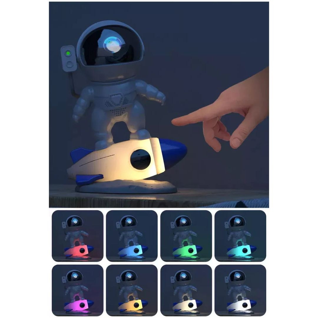 Lampara Proyector  Astronauta En Cohete®